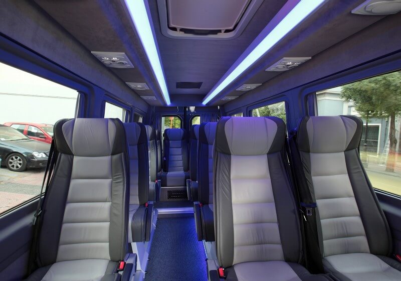 Lynchburg 18 Passenger Van/Minibus Interior