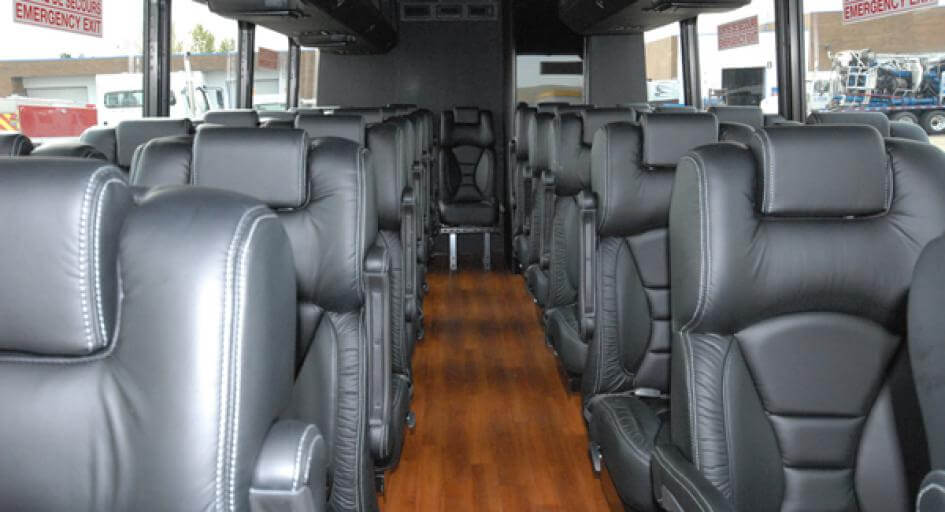 Newport News 20 Passenger Minibus Interior