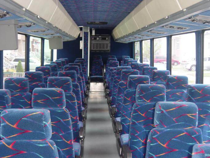 Harrisonburg 35 Passenger Shuttle Bus Interior