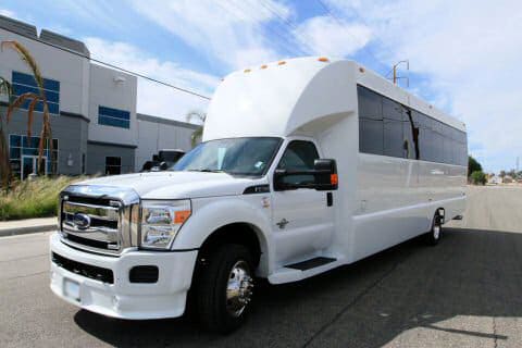 Hampton 25 Passenger Limo bus