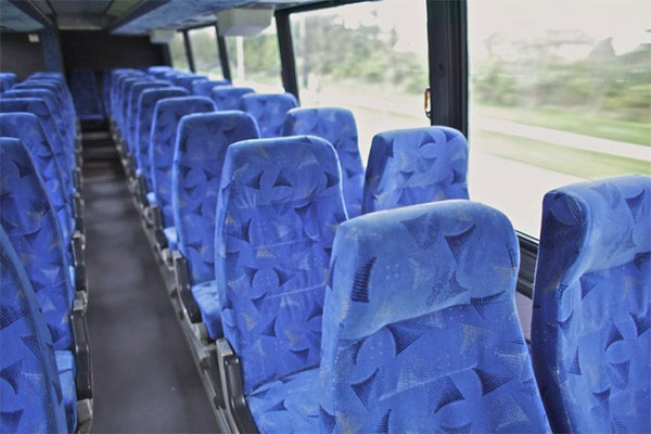 Hampton 56 Passenger Motor Coaches Interior